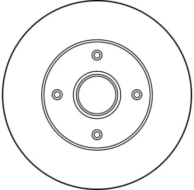 Juego de Discos de Freno TRW DF2729S TRW DF2729S (Sustituye a DF2729) Envío Internacional